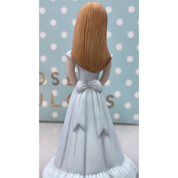Enesco Growing Up Girls “Brunette Age 10” Porcelain Figurine Birthday Girl - Picture 7 of 8